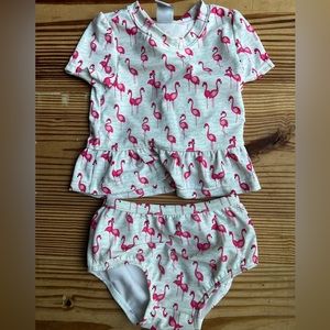 Flamingo bathing suit